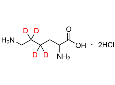 DL-赖氨酸二盐酸盐-D4，cas617-68-5