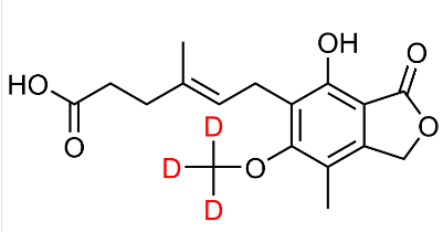 CAS号：1185242-90-3，霉酚酸-D3