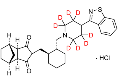 鲁拉西酮-D8盐酸盐,CAS号:1132654-54-6