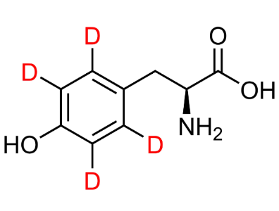 L-酪氨酸(RING-D4)，cas62595-14-6