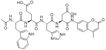 乙酰基色氨酰谷氨酰组氨酰天冬氨酸-7-氨基-4-甲基香豆素,CAS:189275-74-9