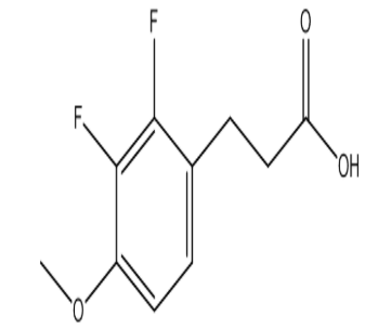 3-(2,3-Difluoro-4-methoxyphenyl)propoic acid，cas886499-84-9