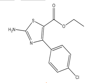 2-氨基-4-(4-氯苯基)噻唑-5-甲酸乙酯，cas74476-53-2
