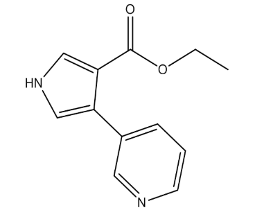 4-(吡啶-3-基)-1H-吡咯-3-羧酸乙酯,cas1188024-84-1