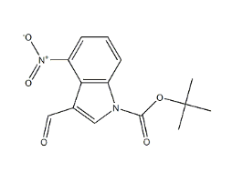 3-甲酰基-4-硝基-1H-吲哚-1-甲酸叔丁酯，cas1195785-11-5