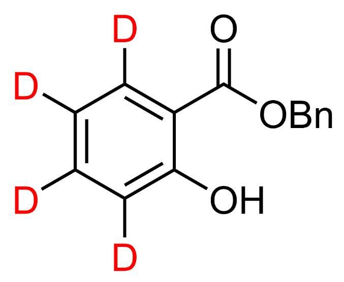苄基-2-羟基苯甲酸酯-3,4,5,6-D4,CAS:1219802-40-0