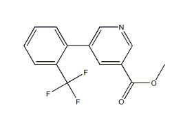 Methyl 5-(2-(trifluoromethyl)phenyl)nicotinate,cas893740-12-0