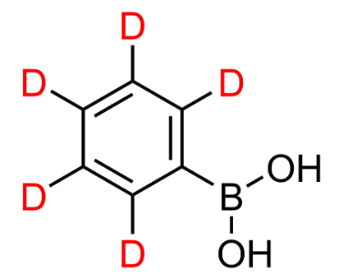苯硼酸-D5，CAS号：215527-70-1，Phenyl-d5-boronic acid
