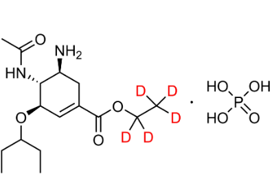 奥司他韦磷酸盐-D5 cas：204255-11-8