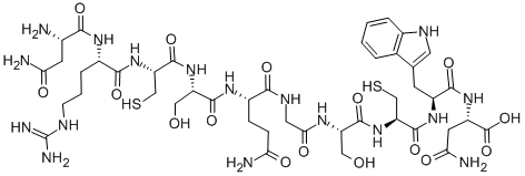 H-Asn-Arg-Cys-Ser-Gln-Gly-Ser-Cys-Trp-Asn-OH (Disulfide bond),CAS: 396717-30-9
