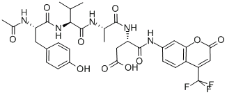 Ac-YVAD-AFC;N-Acetyl-Tyr-Val-Ala-Asp-(7-aMino-4-trifluoroMethylcouMarin),CAS:219137-85-6