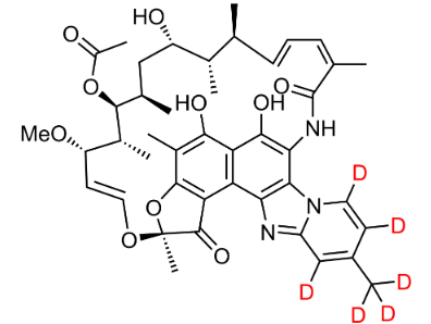 利福昔明-D6 cas:1262992-43-7