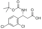 Boc-(R)-3-氨基-3-(2,4-二氯苯基)-丙酸,CAS:500788-90-9