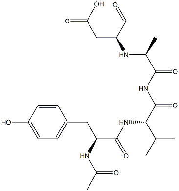 乙酰基-酪氨酰-缬氨酰-丙氨酰-天冬氨醛，CAS：143313-51-3