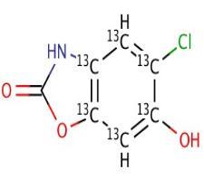6-羟基氯唑沙宗-13C6,6-Hydroxy Chlorzoxazone-13C6