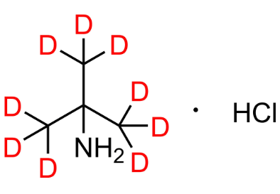 CAS号：134071-64-0，叔丁胺-D9-盐酸盐，tert-Butylamine-d9 hydrochloride