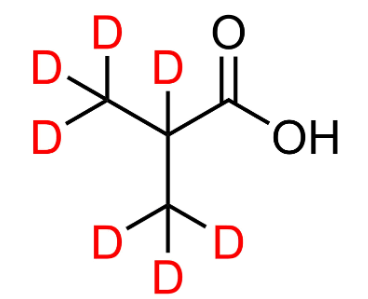 CAS号：223134-74-5，异丁酸-D7，2-Methylpropionic-d7 acid
