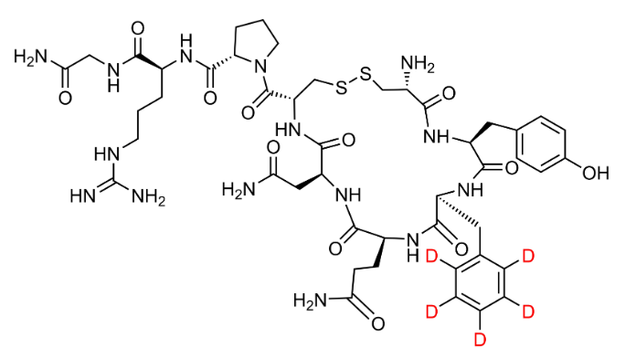 精氨酸加压素-D5 cas：1356383-11-3