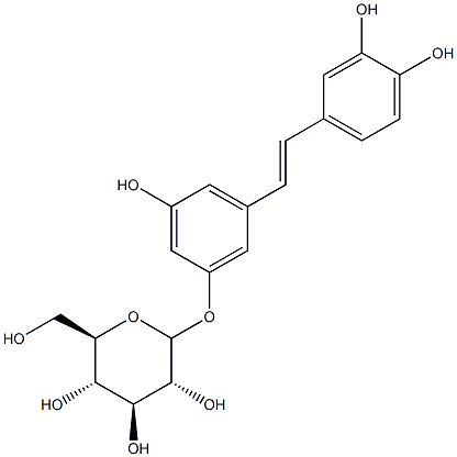 白皮杉醇葡萄糖苷,CAS:29884-49-9