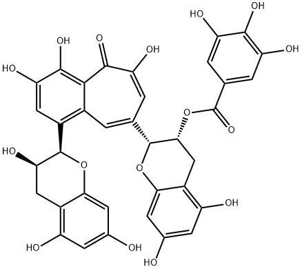 茶黄素 3-没食子酸酯,CAS:30462-34-1