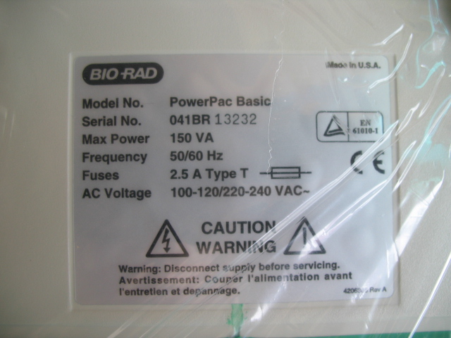 美国伯乐BIO-RAD PowerPac Basic基础电泳仪电源